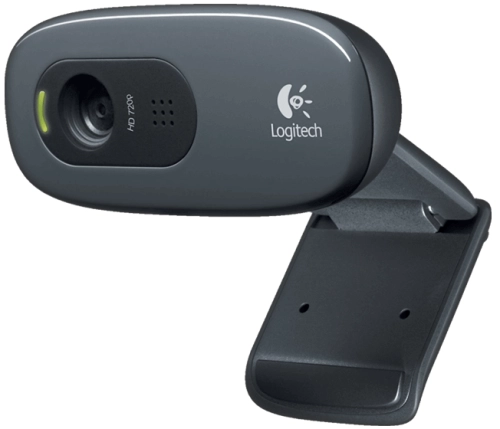 LOGITECH C270 HD Webcam - BLACK, 2005099206064201 06 