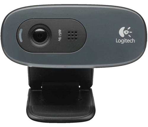 LOGITECH C270 HD Webcam - BLACK, 2005099206064201 09 