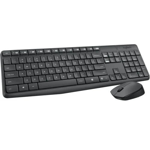 Комплект Logitech MK235  безжична клавиатура и мишка, 2005099206064478
