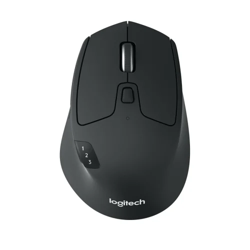Logitech M720 Triathlon Wireless Mouse, Black, 2005099206065086
