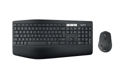 Комплект Logitech MK850 безжична клавиатура + мишка, Silent, черен