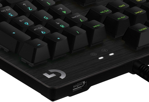 Геймърска клавиатура Logitech G512, Blue Clicky, черен, 2005099206080249 03  — OK Office Геймърска клавиатура Logitech G512, Blue Clicky, черен, 2005099206080249 03