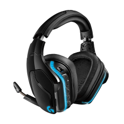 Безжични геймърски слушалки Logitech G935, черен