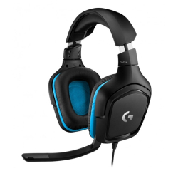 Gaming Headphones Logitech G432, Black