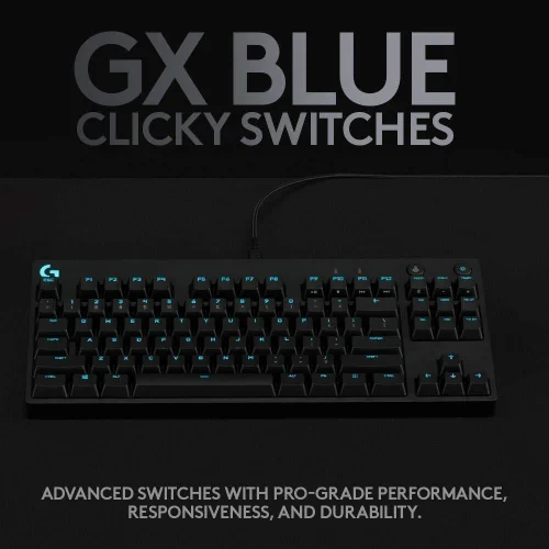LOGITECH G PRO TKL Corded Mechanical Gaming Keyboard - BLACK, 2005099206086425 06 