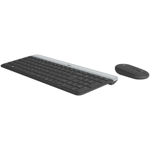 Wireless Keyboard and mouse set Logitech MK470, Silent, Graphite, 2005099206086609 02 