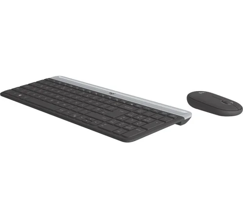 Комплект LOGITECH MK470 Slim безжична клавиатура +мишка, графит, 2005099206086609 04 