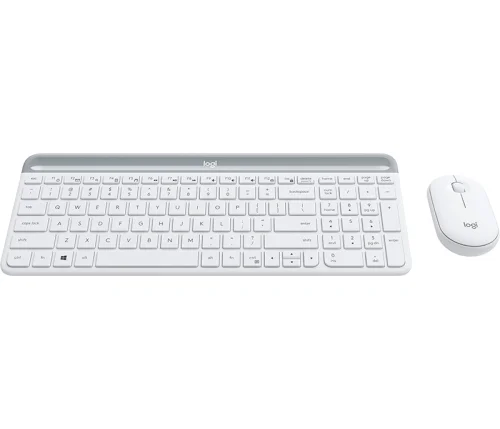 Wireless Keyboard and mouse set Logitech MK470, Silent, White, 2005099206086616 05 