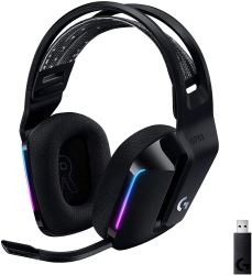 Wireless Gaming Headphones Logitech G733 Lightspeed, Black