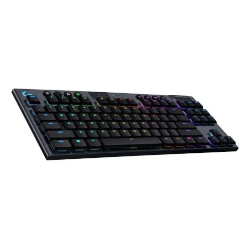 Безжична геймърска клавиатура Logitech G915 TKL, черен, 2005099206088917 05 