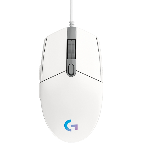 Gaming Mouse Logitech G102, White, 2005099206089242 05  — OK Office Gaming Mouse Logitech G102, White, 2005099206089242 05