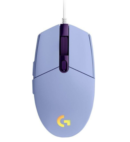 Gaming Mouse Logitech G102, Lilac, 2005099206089822 04  — OK Office Gaming Mouse Logitech G102, Lilac, 2005099206089822 04
