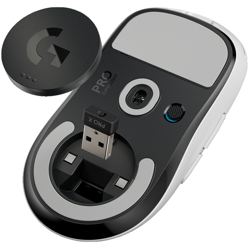 Безжична геймърска мишка Logitech G Pro X Superlight, бял, 2005099206091726 03  — OK Office Безжична геймърска мишка Logitech G Pro X Superlight, бял, 2005099206091726 03