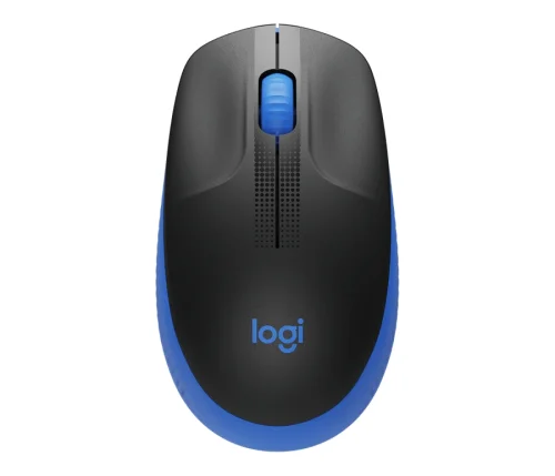 Безжична мишка Logitech M190 черна/син, 1000000000036260 08 