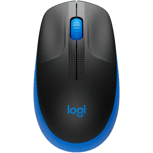 Безжична мишка Logitech M190 черна/син, 1000000000036260 12 