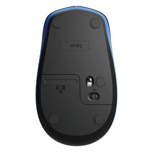 Безжична мишка Logitech M190 черна/син, 1000000000036260 15 