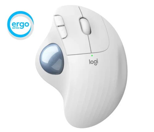 Wireless mouse Logitech ERGO M575, White, 2005099206092280