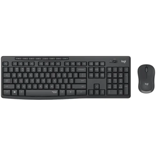 Комплект LOGITECH MK295 безжична клавиатура+мишка, графит, 2005099206092433 06 