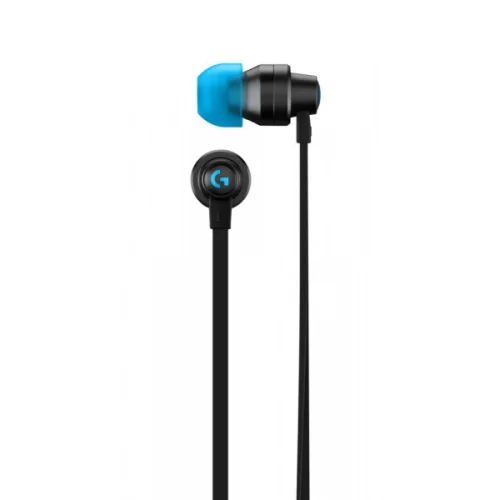 Геймърски слушалки с микрофон Logitech G333 In-ear 3.5 mm + USB-C adapter, тапи жични, черни, 2005099206092723 06 
