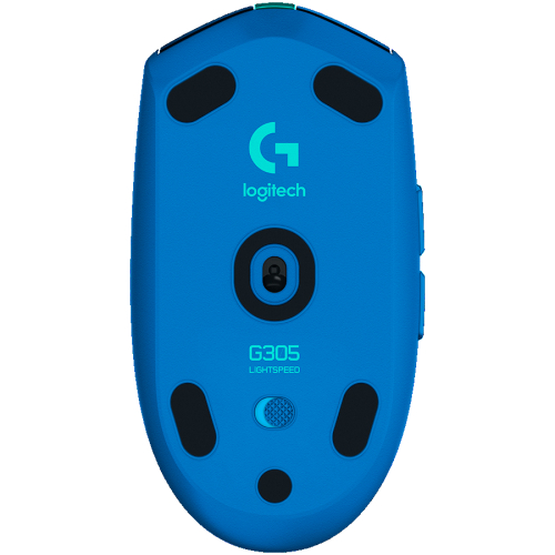 Безжична геймърска мишка Logitech G305 Lightspeed, син, 2005099206092839 05 