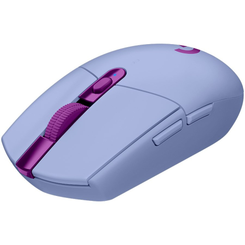 Безжична геймърска мишка Logitech G305 LIGHTSPEED, лилав, 2005099206092853 02  — OK Office Безжична геймърска мишка Logitech G305 LIGHTSPEED, лилав, 2005099206092853 02