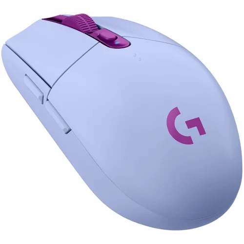 Безжична геймърска мишка Logitech G305 LIGHTSPEED, лилав, 2005099206092853 03 