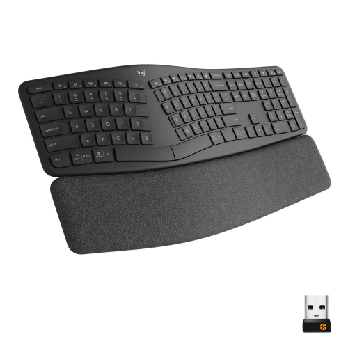 Logitech Wireless Keyboard ERGO K860, Black, 2005099206094970 05 