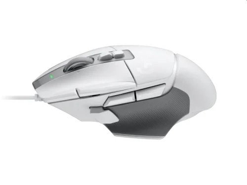 Геймърска мишка Logitech, G502 X, Оптична,  Жична, USB, Бяла, 2005099206096318 03 