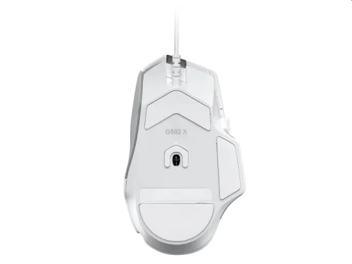 Геймърска мишка Logitech, G502 X, Оптична,  Жична, USB, Бяла, 2005099206096318 05 