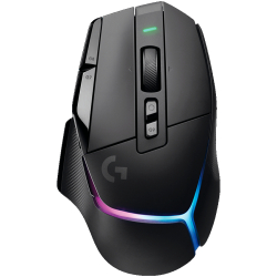 Безжична геймърска мишка Logitech G502 X Plus, черен