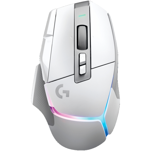 Безжична геймърска мишка Logitech G502 X Plus, бял, 2005099206096356 02 