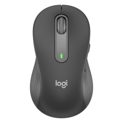 Logitech Signature M650 L LEFT Wireless Mouse, Graphite
