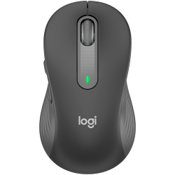 Безжична мишка Logitech Signature M650 L for Business, Silent, графит