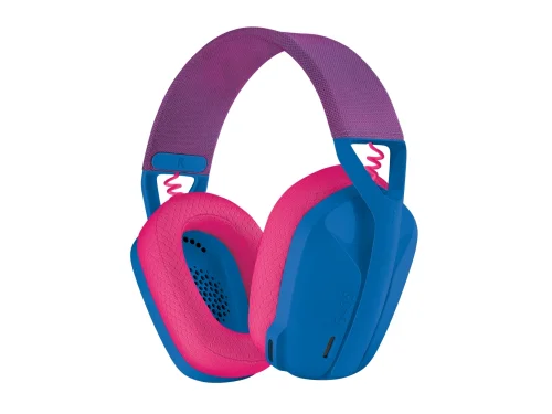 Gaming Wireless Headphones Logitech G435 Lightspeed Wireless, Microphone, Blue/Pink, 2005099206097483