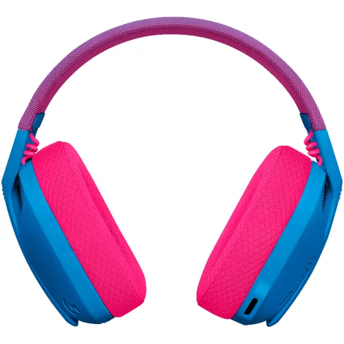 Gaming Wireless Headphones Logitech G435 Lightspeed Wireless, Microphone, Blue/Pink, 2005099206097483 03 