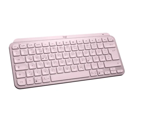 Безжична клавиатура LOGITECH MX Keys Mini Bluetooth Illuminated, розов, 2005099206099043