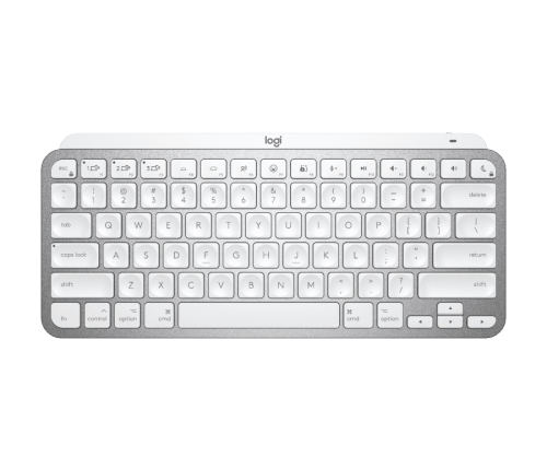 Bluetooth клавиатура Logitech MX Keys Mini for MAC, бял, 2005099206099166