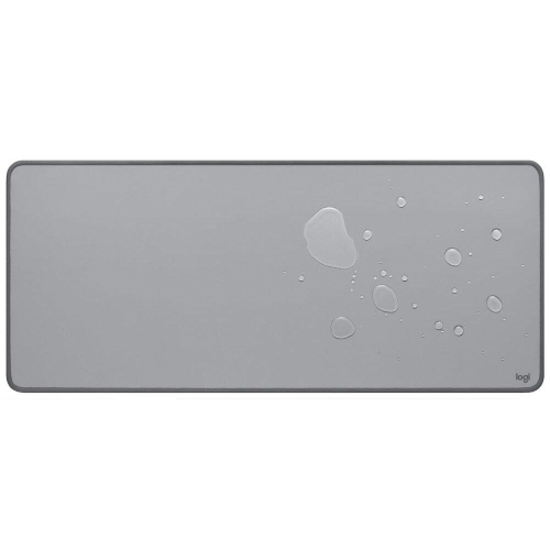Logitech Mouse Pad Desk Mat Studio Series, Mid Grey, 2005099206099500 02 