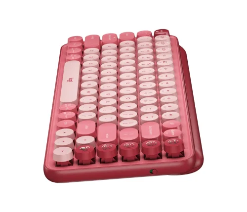 Безжична геймърска клавиатура Logitech POP Keys Heartbreaker, TKL, Bluetooth 5.1, 2005099206101647 03 