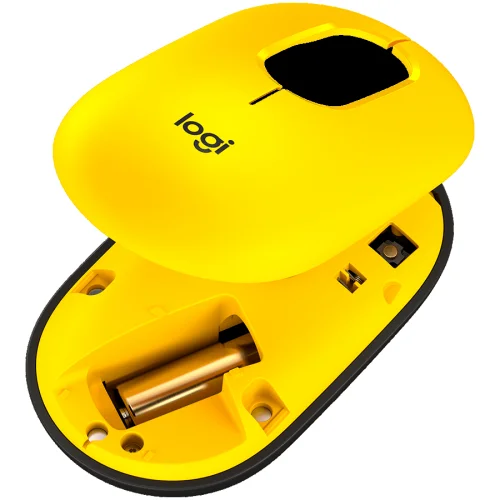 Безжична мишка Logitech POP Mouse Blast, жълт, 2005099206101654 05 