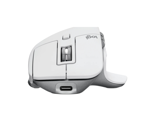 Logitech MX Master 3S Bluetooth Mouse  - PALE GREY, 2005099206103733 04 