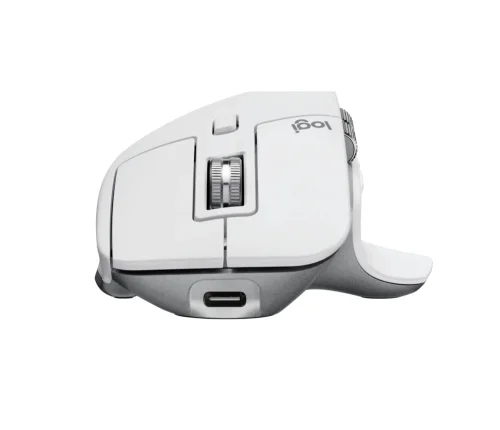 Logitech MX Master 3S Bluetooth Mouse  - PALE GREY, 2005099206103733 04 