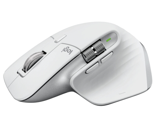Logitech MX Master 3S Bluetooth Mouse  - PALE GREY, 2005099206103733 05 