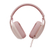 Wireless Headphones Logitech Zone Vibe 100, Rose, 2005099206103955 07 