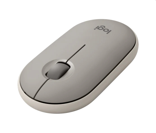 LOGITECH Pebble M350 Wireless Mouse - SAND - 2.4GHZ/BT, 2005099206105089 02 