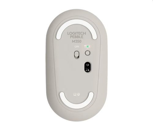 LOGITECH Pebble M350 Wireless Mouse - SAND - 2.4GHZ/BT, 2005099206105089 04 