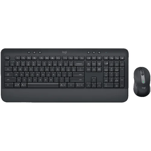 Комплект Logitech Signature MK650 безжична клавиатура + мишка, черен, 2005099206105249