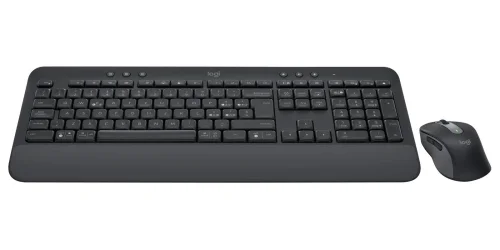 Комплект Logitech Signature MK650 безжична клавиатура + мишка, черен, 2005099206105249 02 
