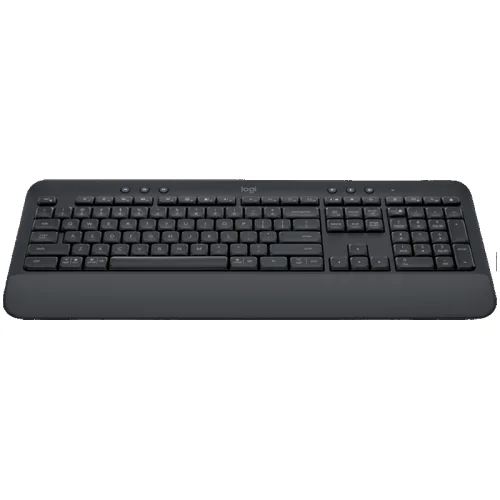 Безжична клавиатура Logitech K650 Graphite, Bluetooth 5.1, 10м обхват, черна, 2005099206105607 02 