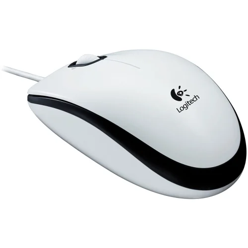 Optical mouse Logitech M100 white, 1000000000012391